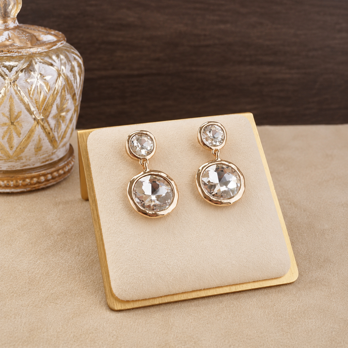 Crystal Drop Earrings