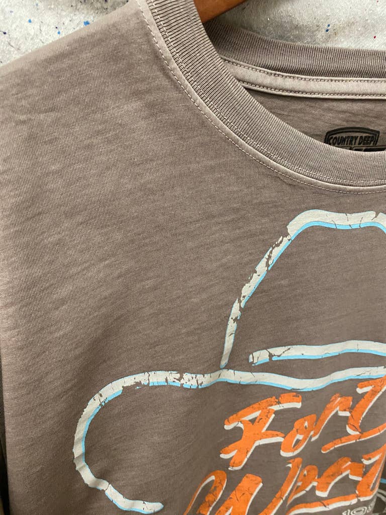 Fort Worth Rodeo Relaxed Crop Tee