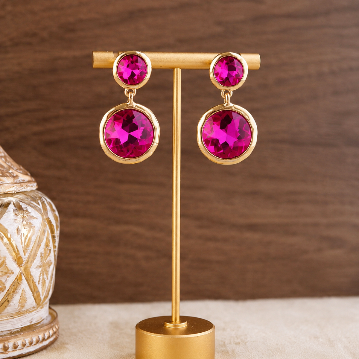 Crystal Drop Earrings