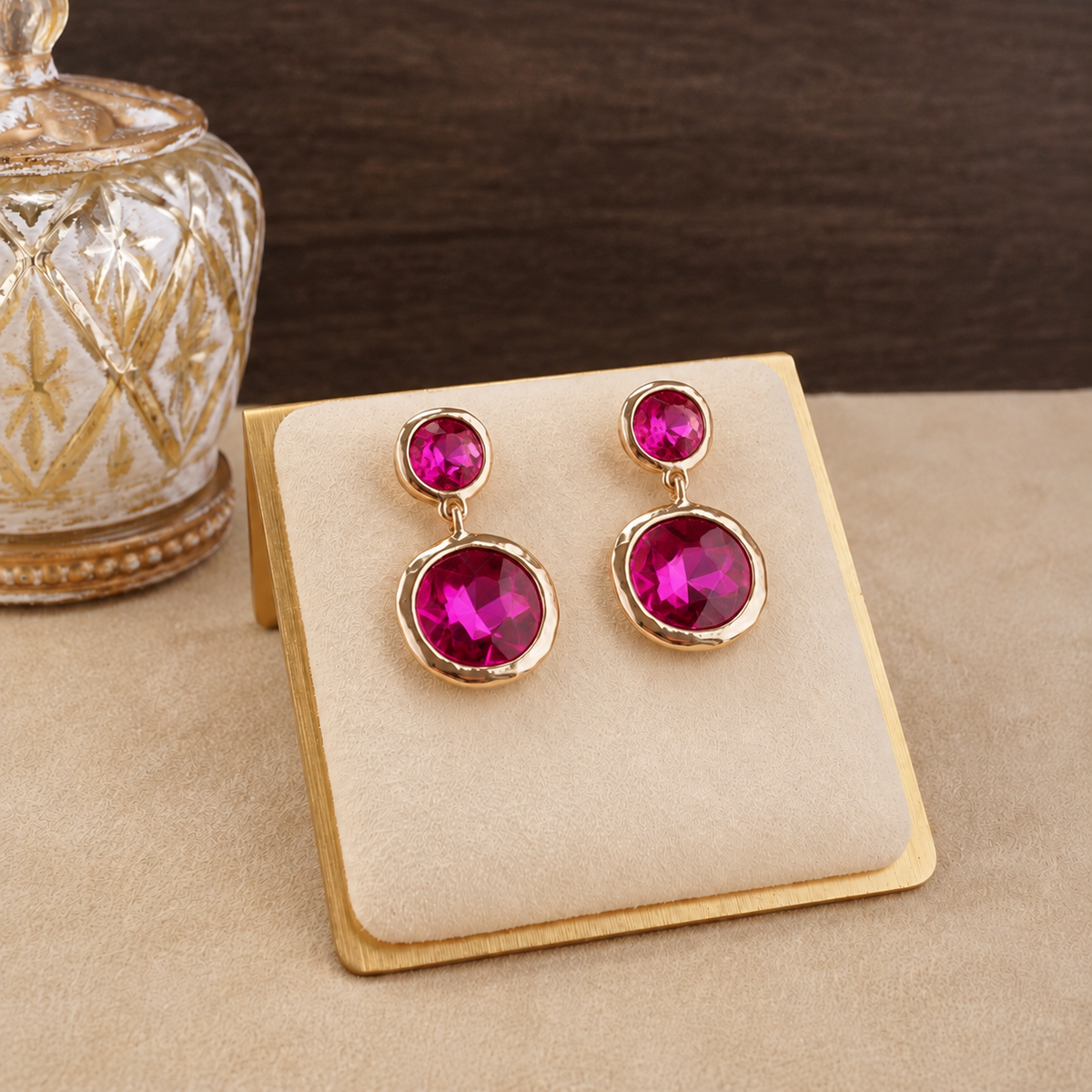 Crystal Drop Earrings