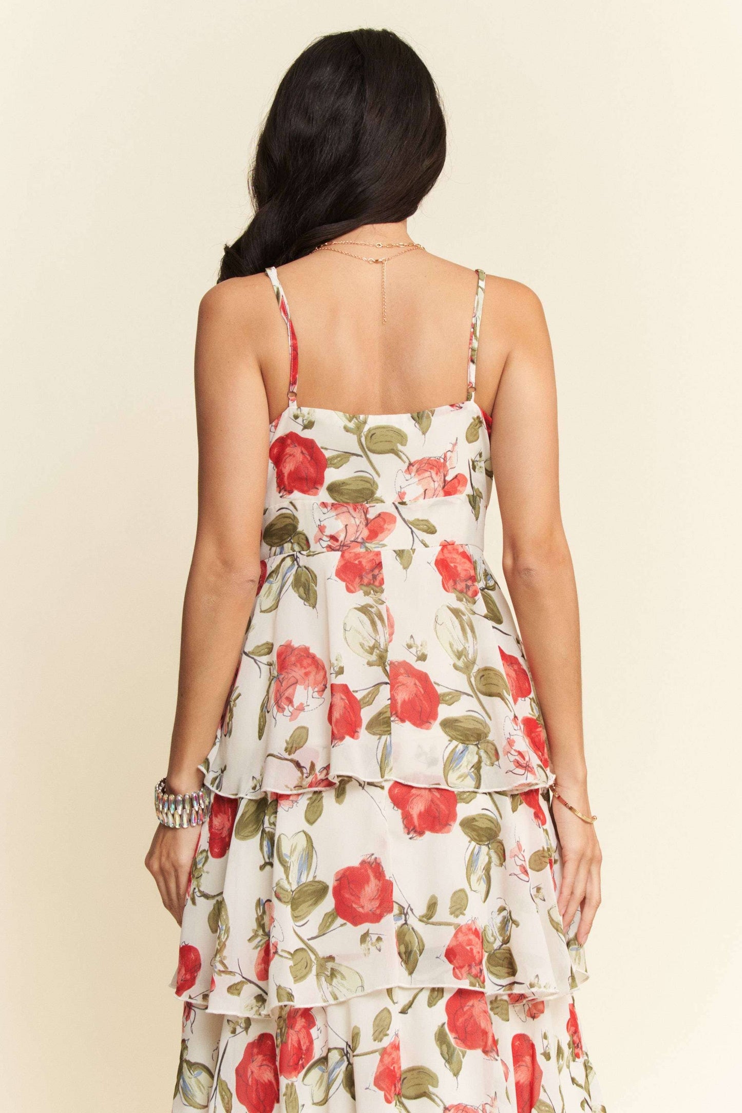 Tiered Ruffle Maxi Dress