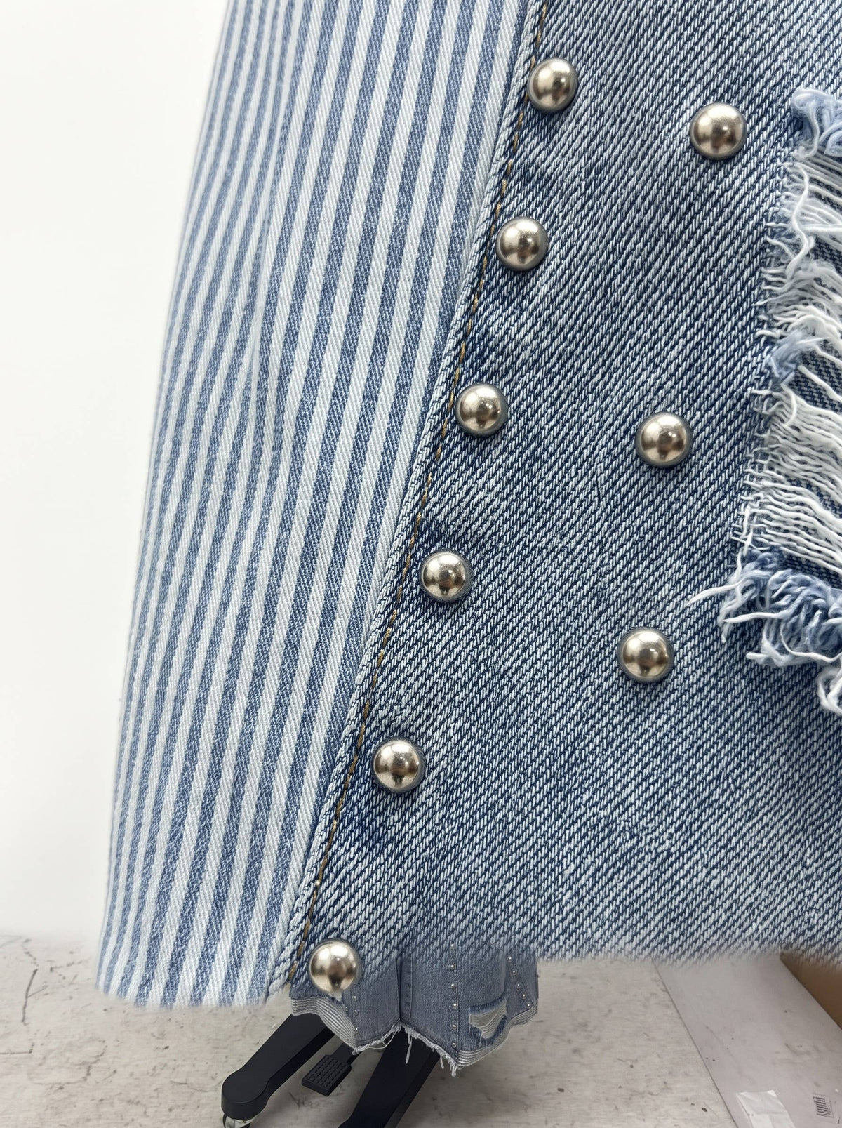 Studded Stripe Jeans