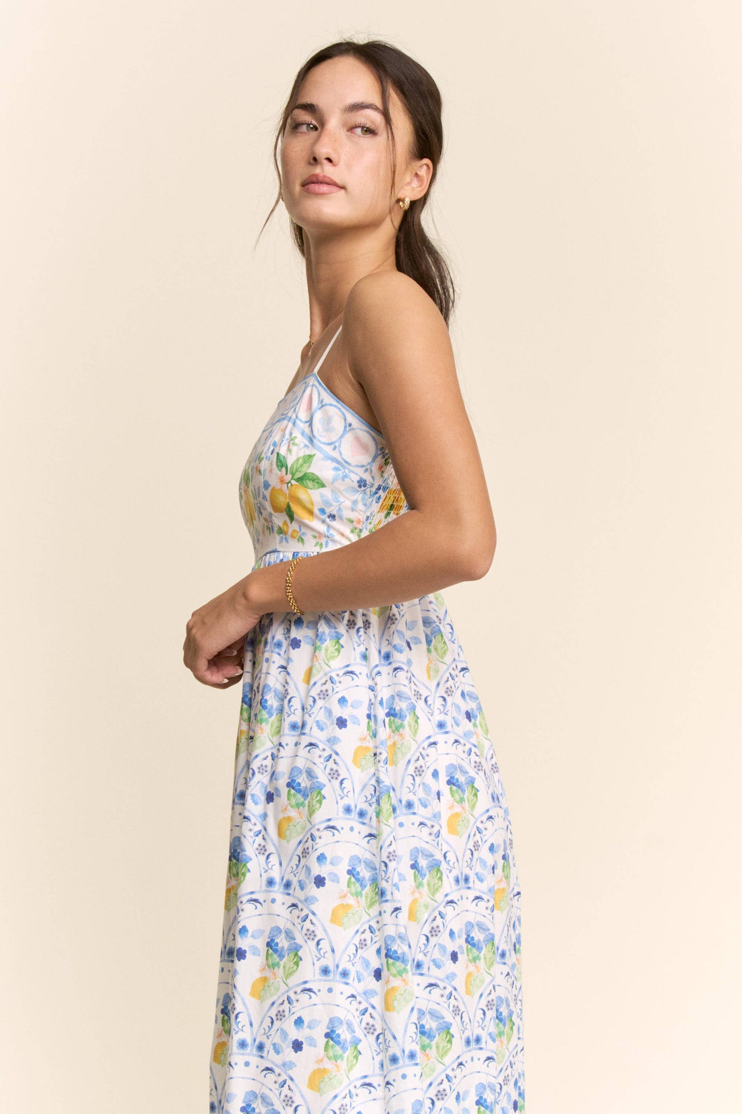 LEMON MAXI DRESS