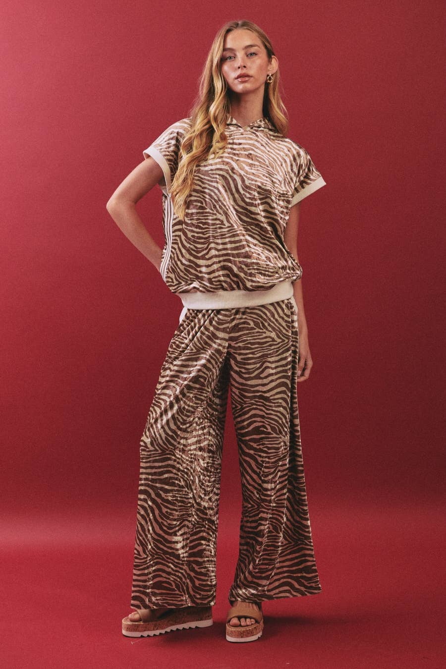 Velvet Zebra Set