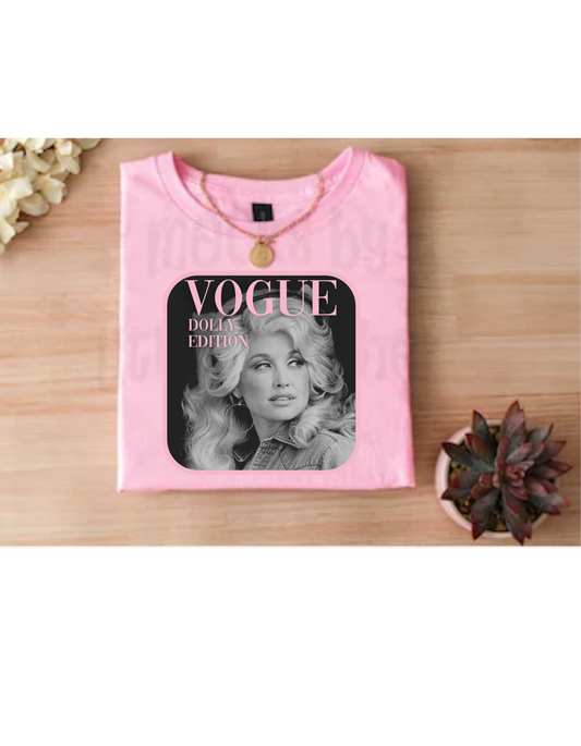 Vogue Dolly Edition graphic tee