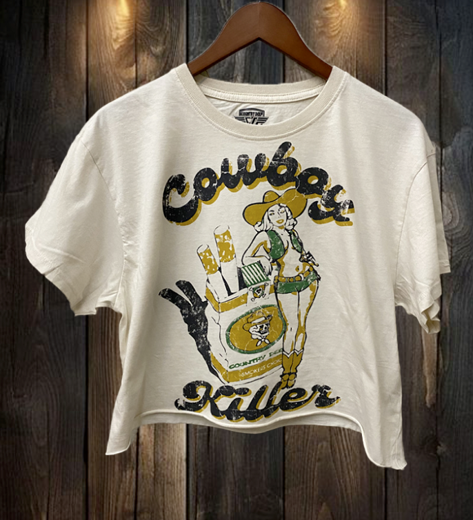 Cowboy Killer Relaxed Crop T-shirt