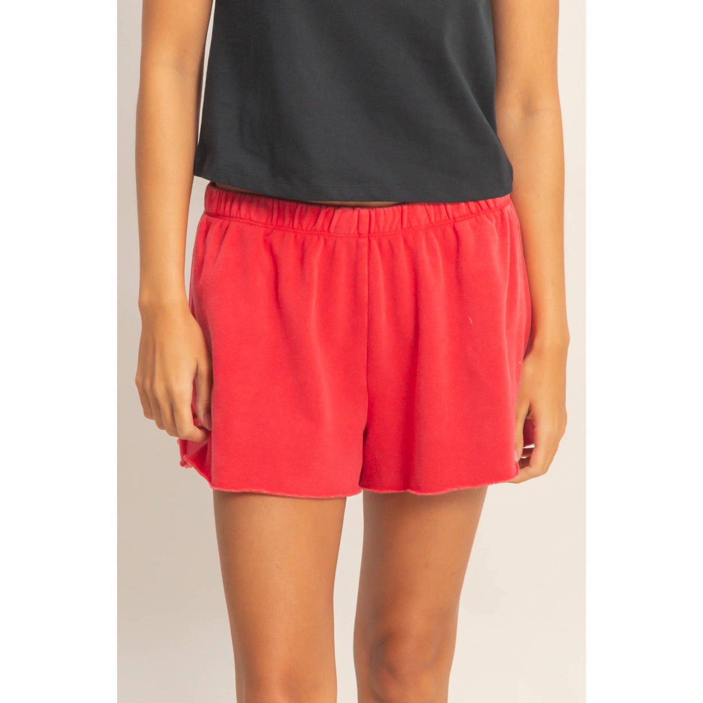 Mineral Wash French Terry Shorts