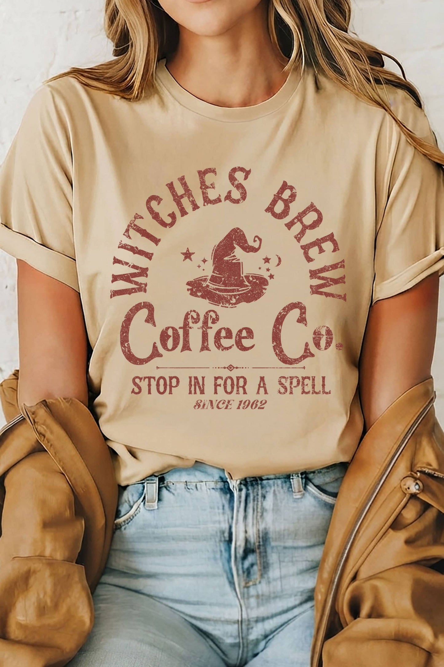 WITCHES BREW COFFEE CO PUFF GRAPHIC TSHIRTS