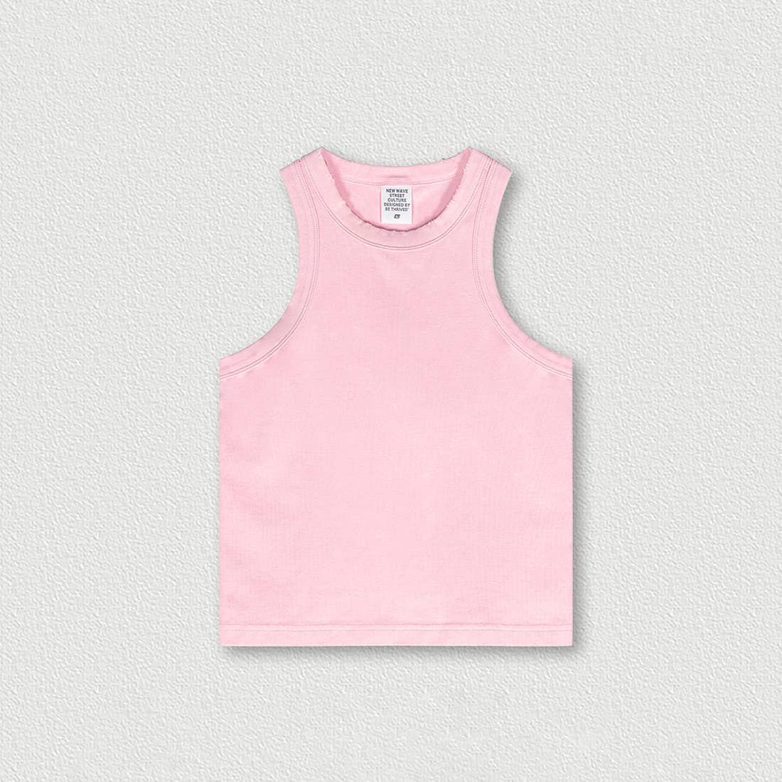 Vintage Distressed Slim-Fit Tank Top
