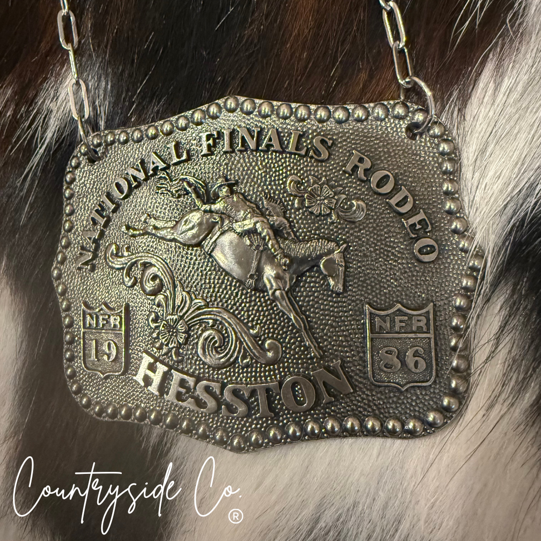 NFR Authentic Vintage Buckle Necklace