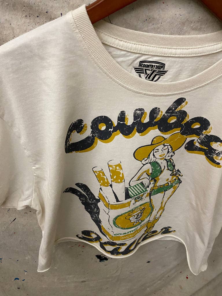 Cowboy Killer Relaxed Crop T-shirt