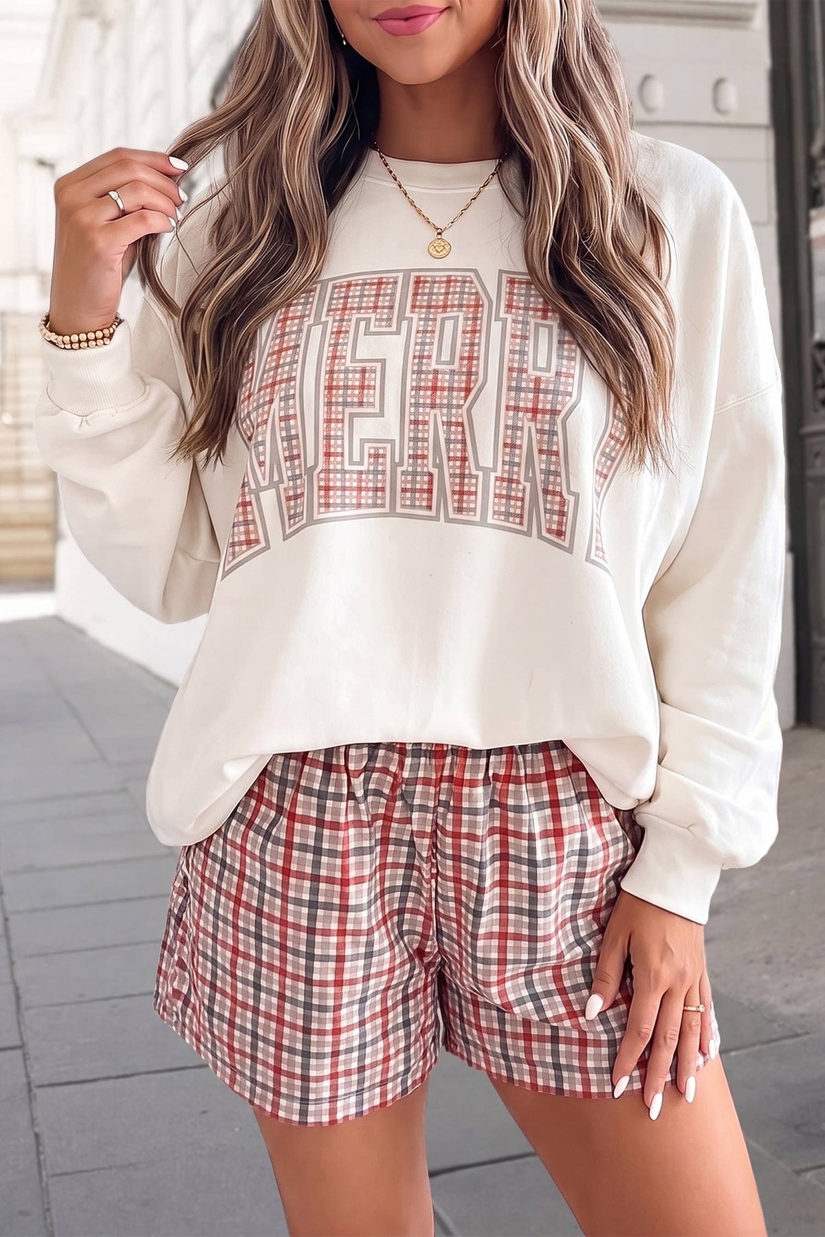 MERRY Crewneck Set