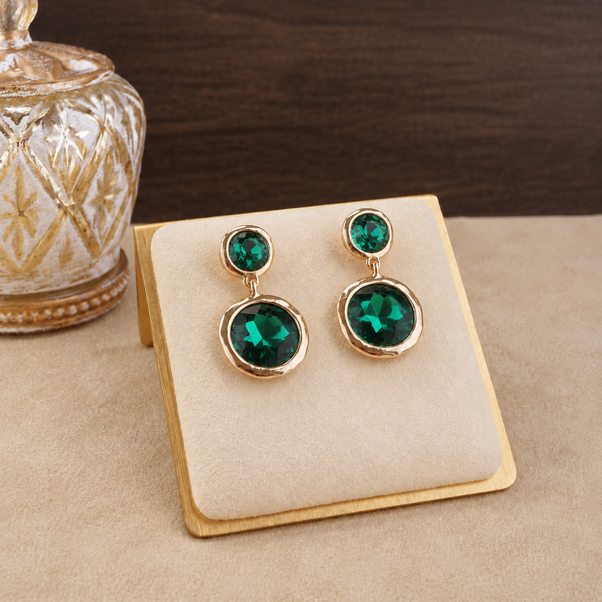 Crystal Drop Earrings