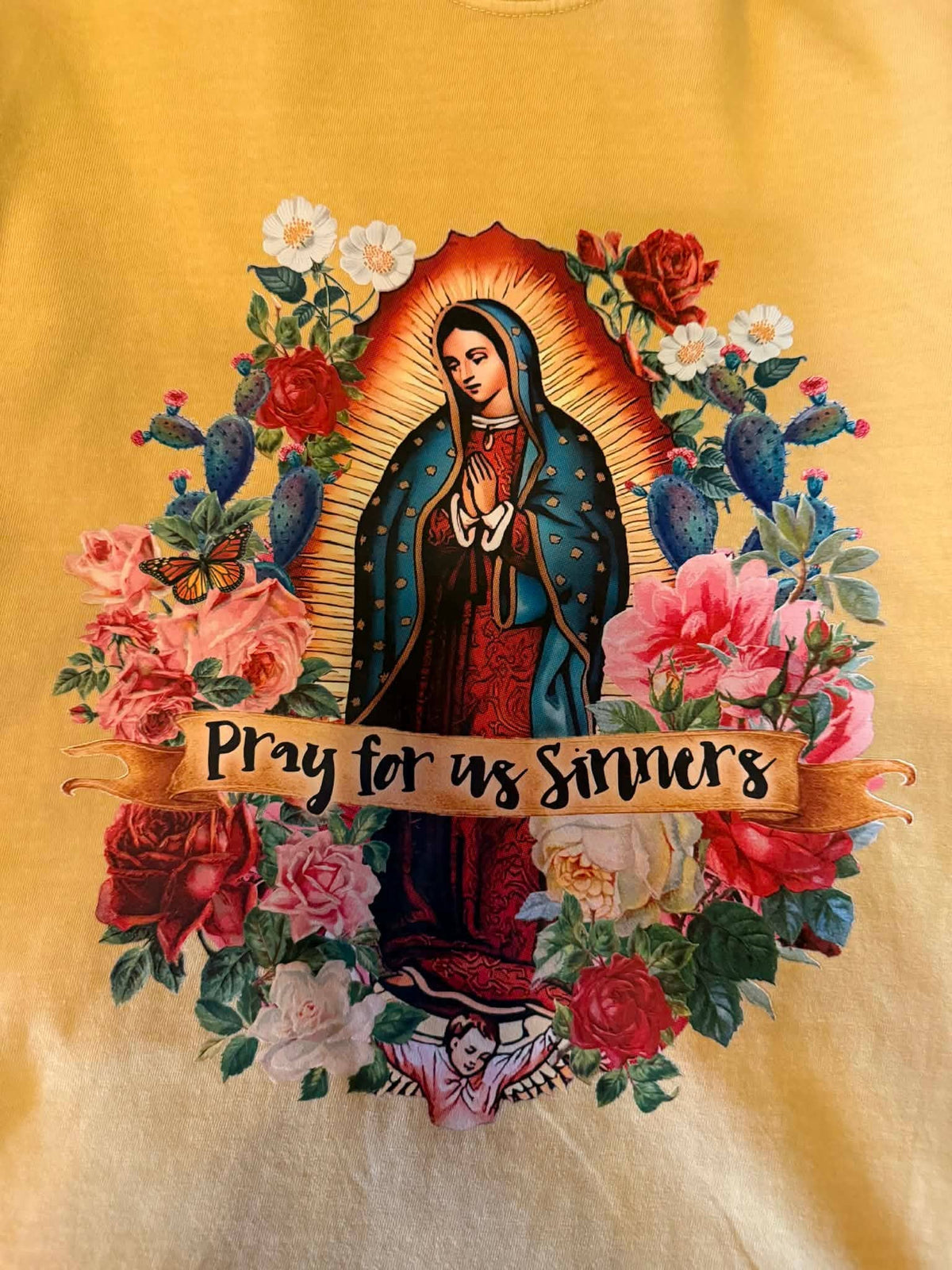 Pray for us Sinners - Short Sleeve T Shirt