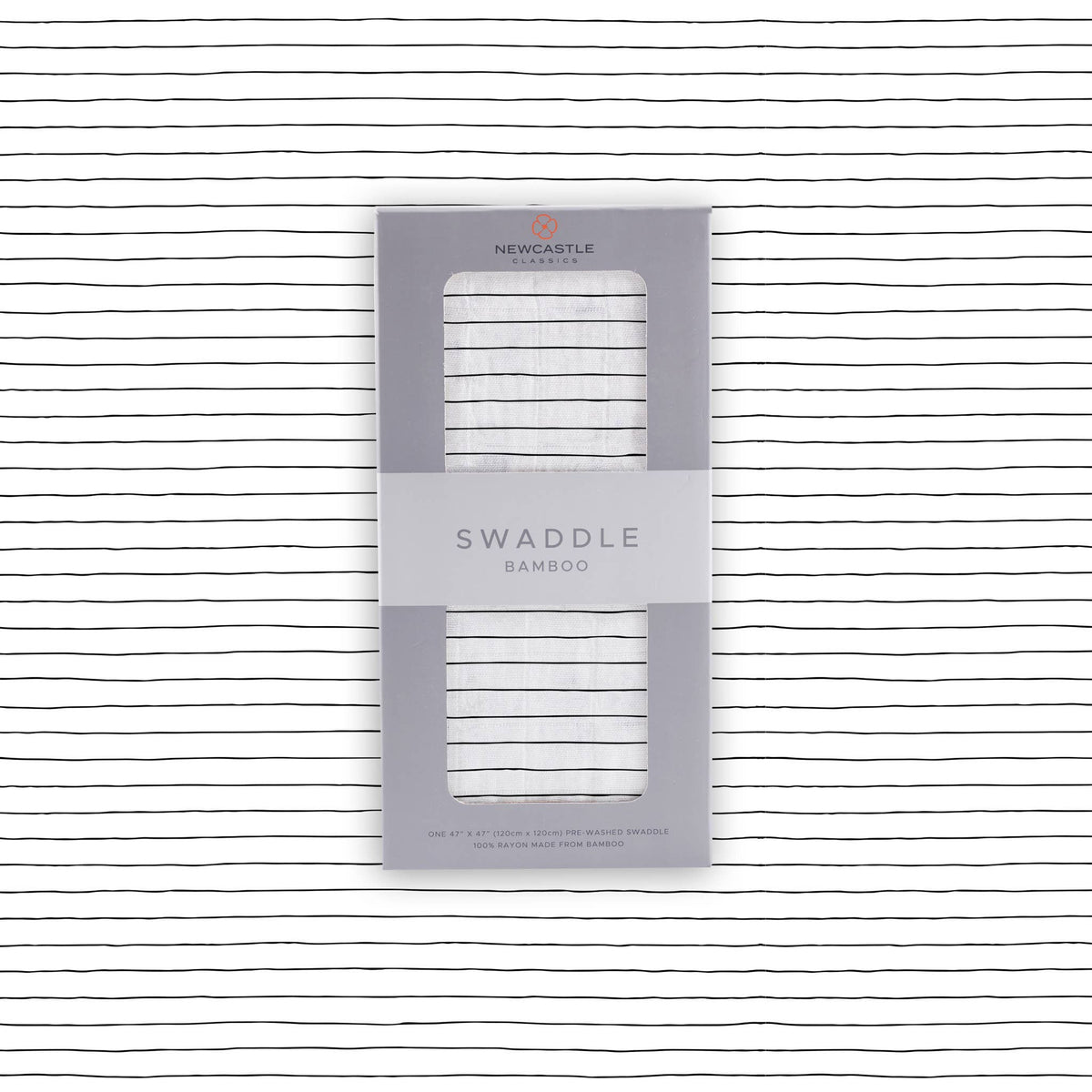 Pencil Stripe Swaddle