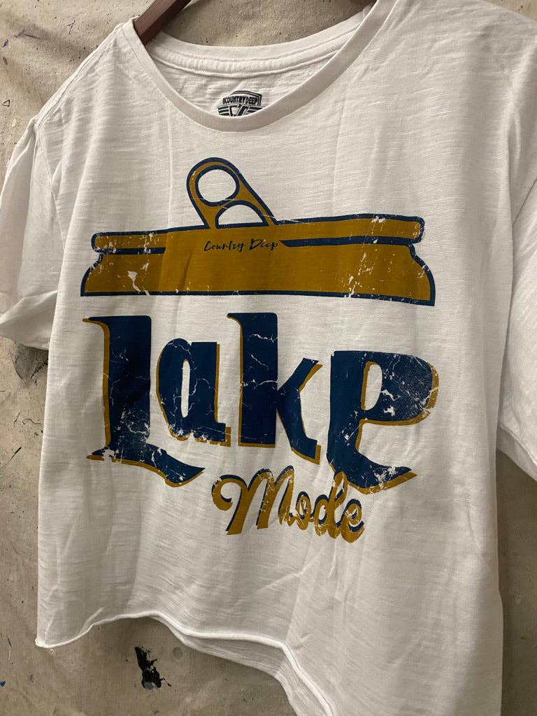 Lake Mode regular Cropped T shirt