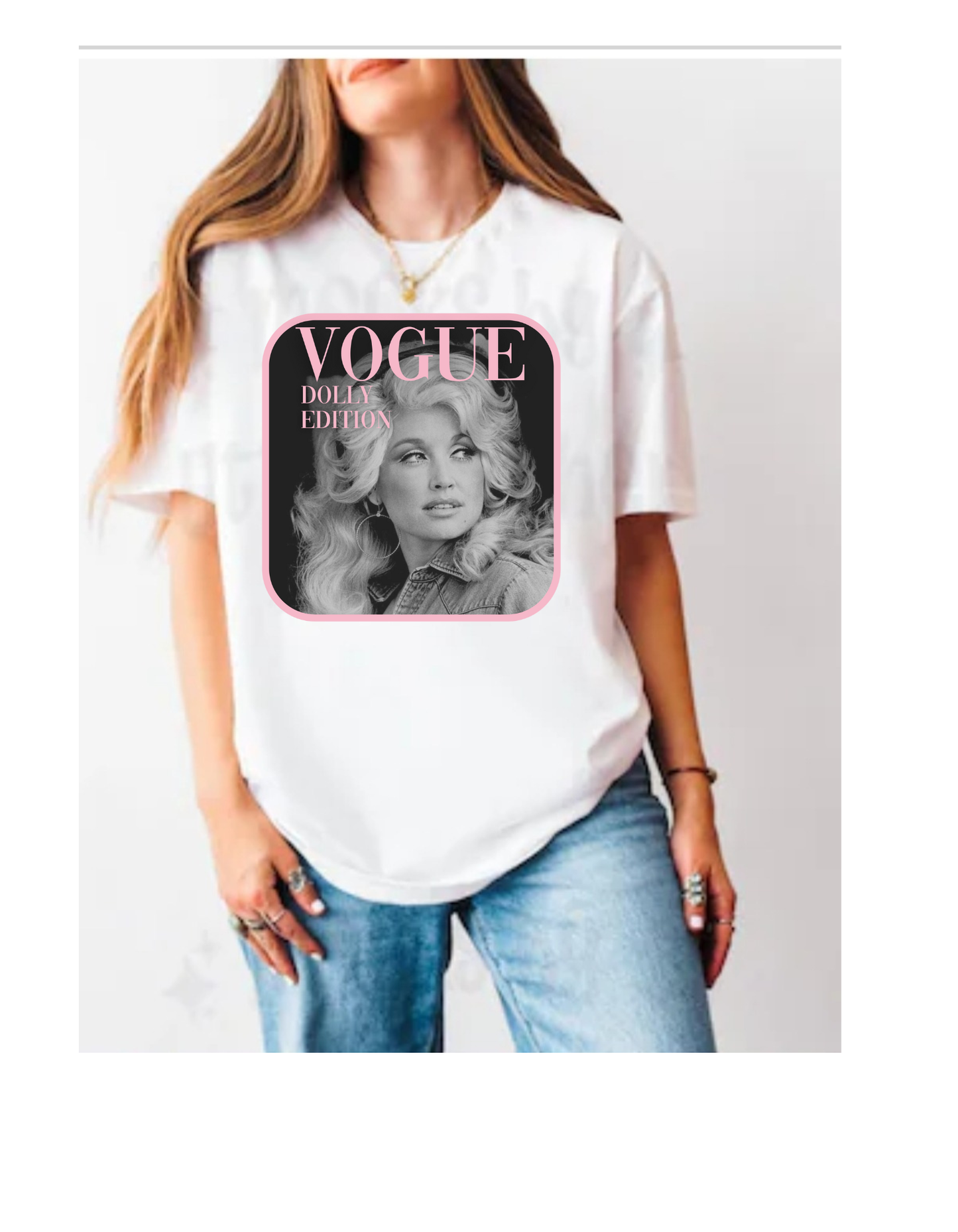 Vogue Dolly Edition graphic tee