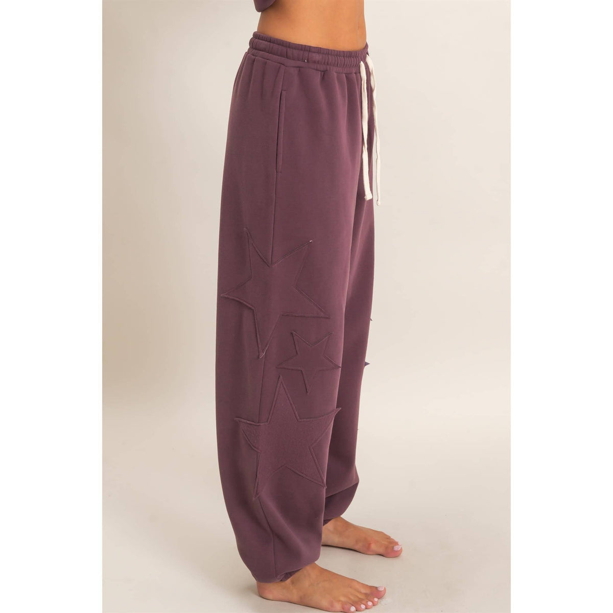 Star Patch Jogger Pants