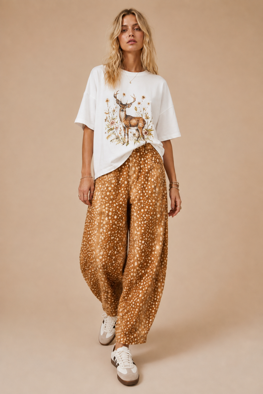 Bambi Barrel-Leg Pants