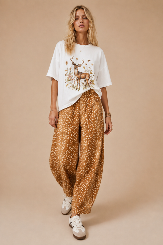 Bambi Barrel-Leg Pants