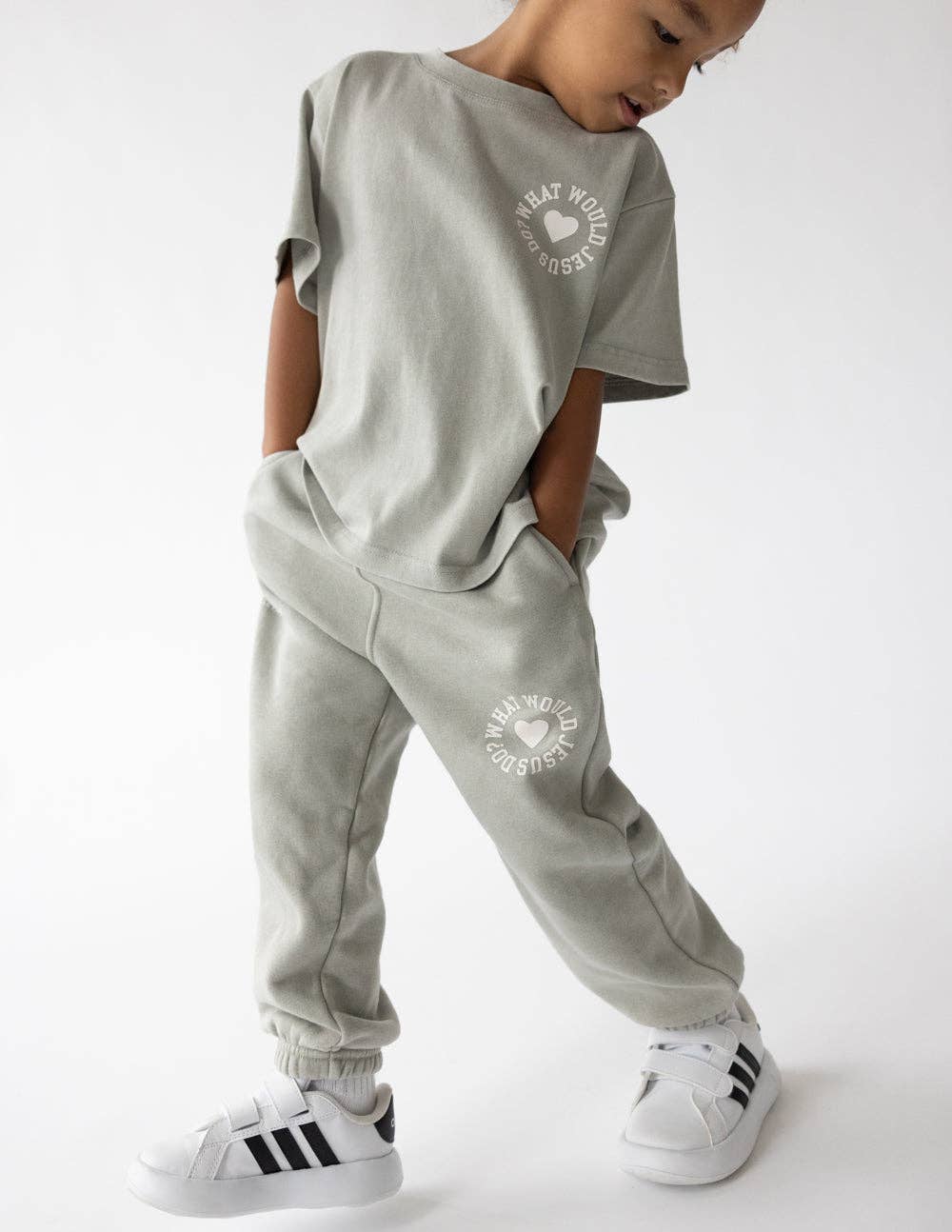 WWJD Varsity Kids Tee