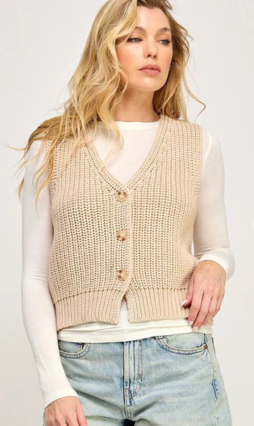 Knit Sweater Vest